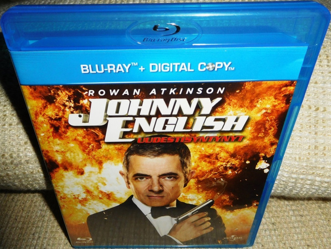 Johnny English Uudestisyntynyt Blu-ray