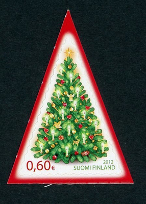 2012 Joulupostimerkki 0,60 € **