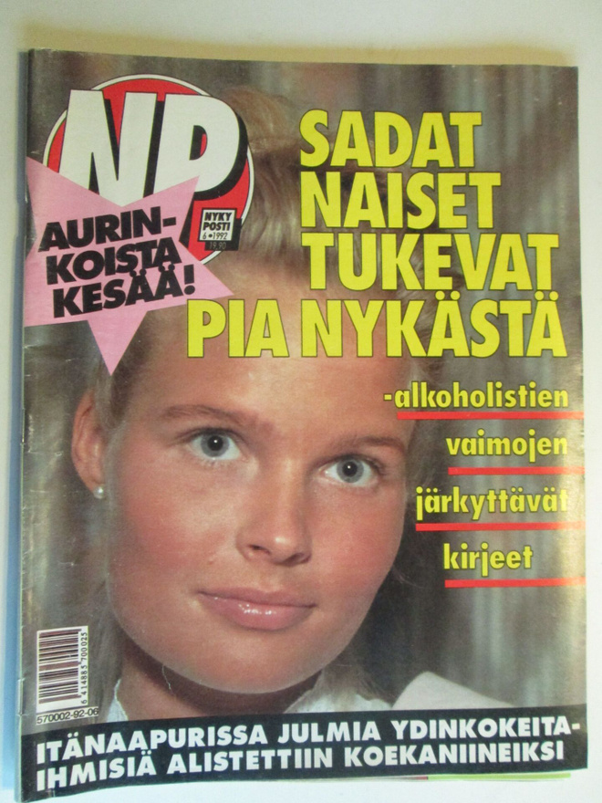 NYKYPOSTI 6 / 1992 SISÄLTÖSIVUT KUVA 2