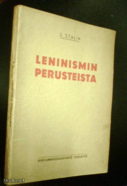 J. Stalin: Leninismin perusteista (1.p.1945) Sis.pk:t