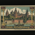 Saksa Notgeld 50 Pfennig, Aschaffenburg 1921 - pikkukuva 1