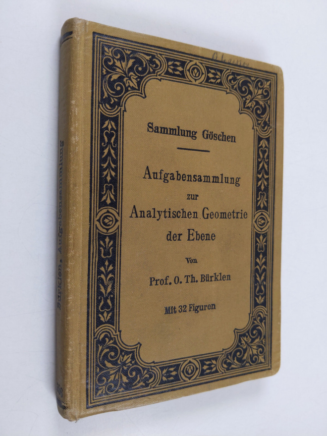 O. Th. Burklen : Aufgabensammlung zur Analytische Geometr...