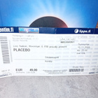 CD + DVD PLACEBO : Battle for the Sun + pääsylippu ( SIS POS - pikkukuva 2