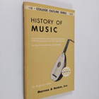 Hugh Milton Miller : History of music - pikkukuva 1