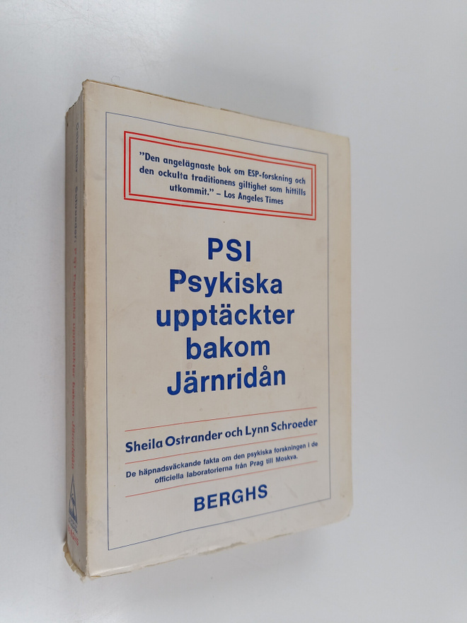 Sheila Ostrander : PSI : psykiska upptäckter bakom järnridån