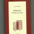 Jacques Racière : Erimielisyys. - Politiikka ja filosofia - pikkukuva 1