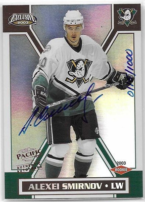 2002-03 Pacific Exclusive - 0,20 € / kpl
