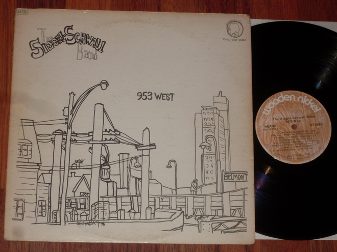 The SIEGEL-SCHWALL BAND - 953 West - LP 1973 EX-