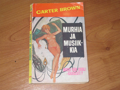 CARTER BROWN 112 MURHIA JA MUSIIKKIA