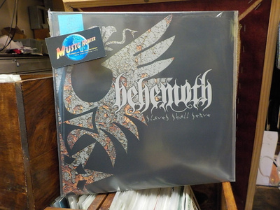 BEHEMOTH - SLAVES SHALL SERVE UUSI LP +