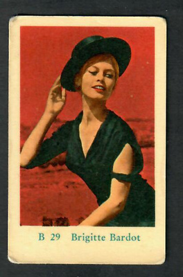 Keräilykuva - Brigitte Bardot B 29