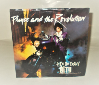 PRINCE: LET'S GO CRAZY / EROTIC CITY  (7")