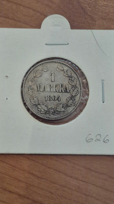 1 markka 1864