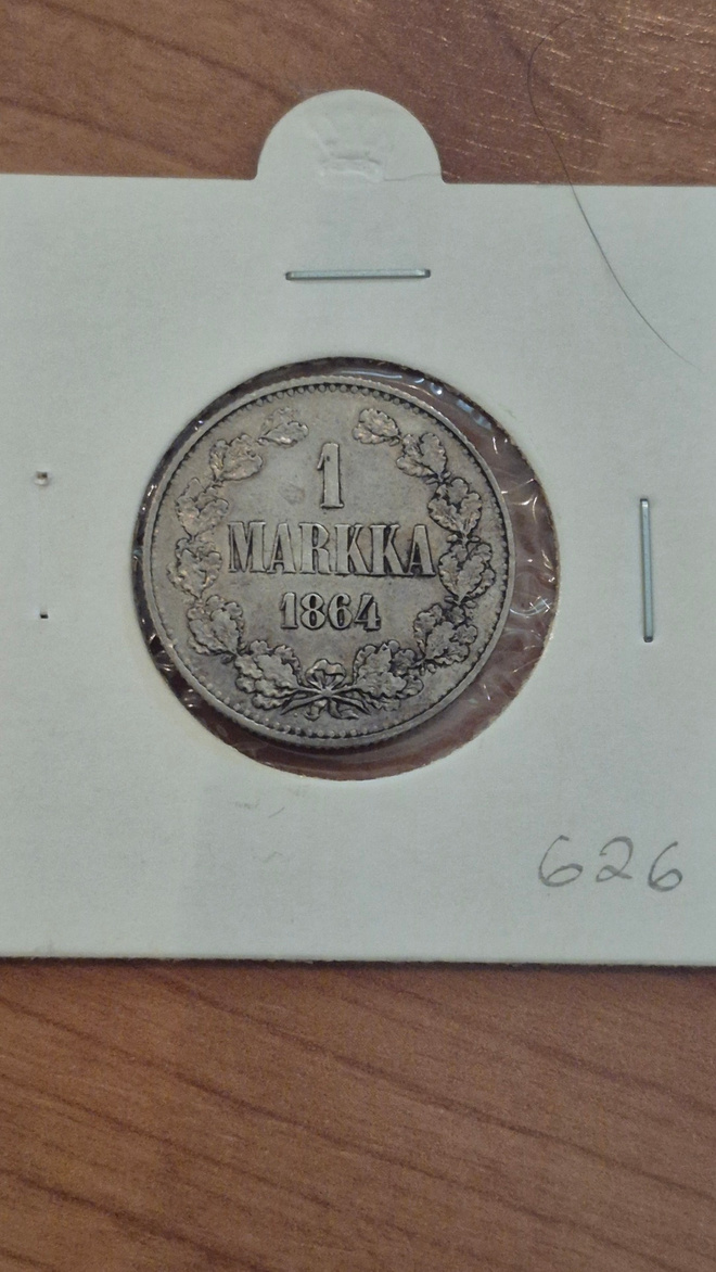 1 markka 1864