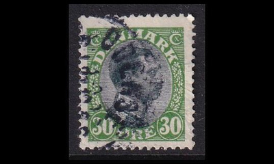 Tanska 102 o Christian X 30 öre (1918)