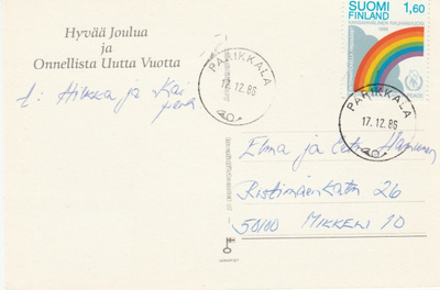 Postileima, PARIKKALA