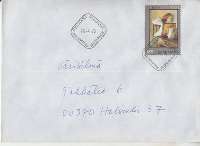 FDC 1975 Europa 0,7 mk.