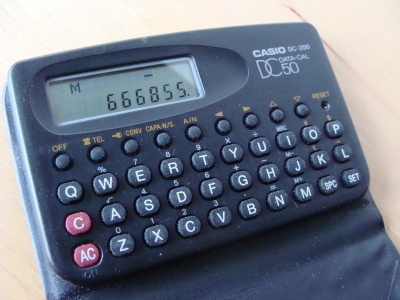 taskulaskin Casio DC-200