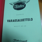 Tunturi Varaosaluettelo 1960 - 1966 paperiversio - pikkukuva 2