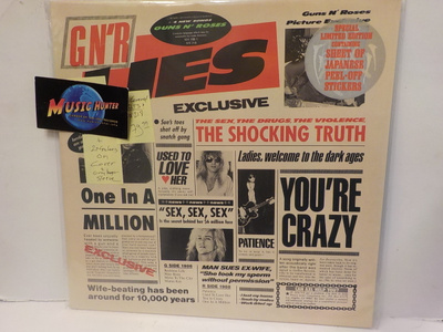 GUNS N ROSES - LIES 1st press  EX+/M- UK & EU