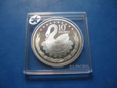 Irlanti 10e hopea juhlaraha EU laajeni - 2004 PROOF