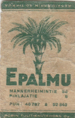 Helsinki, E Palmu, Mannerheimintie,    a162