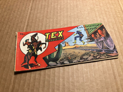 TEX WILLER LIUSKA 8/1957 HYVÄ
