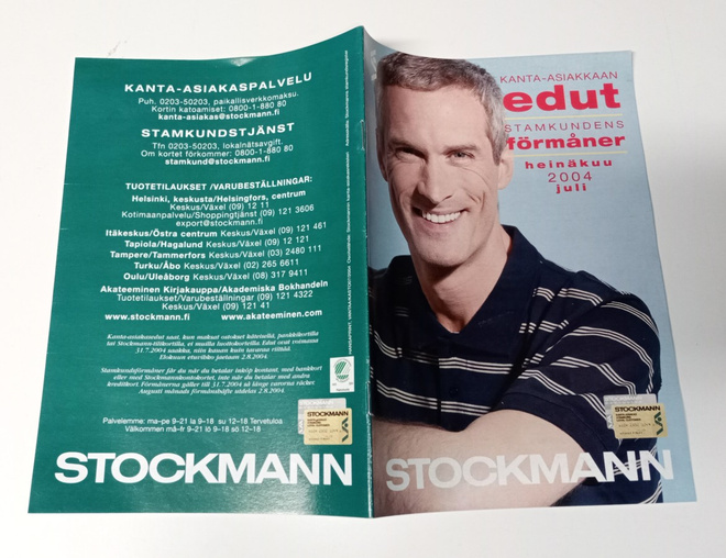 STOCKMANN KANTA-ASIAKKAAN EDUT HEINÄKUU 2004 LUETTELO