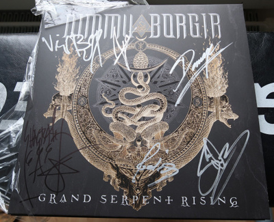 Dimmu Borgir Grand Serpent Rising Nimmarit (signed) LP