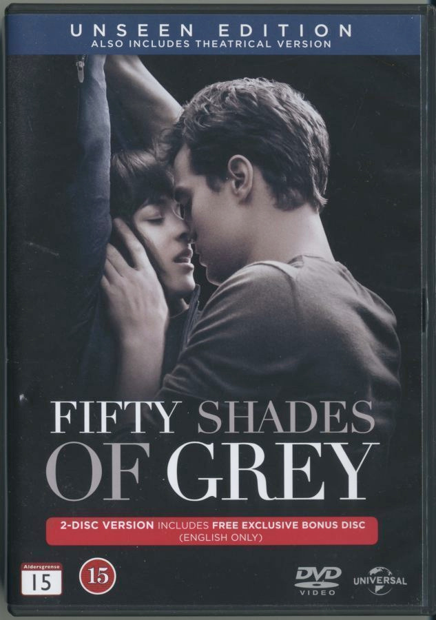 FIFTY SHADES OF GREY – Suomi 2-DVD 2014 - "Unseen edition"
