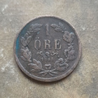 Ruotsi 1 öre 1858 L.A. - pikkukuva 1