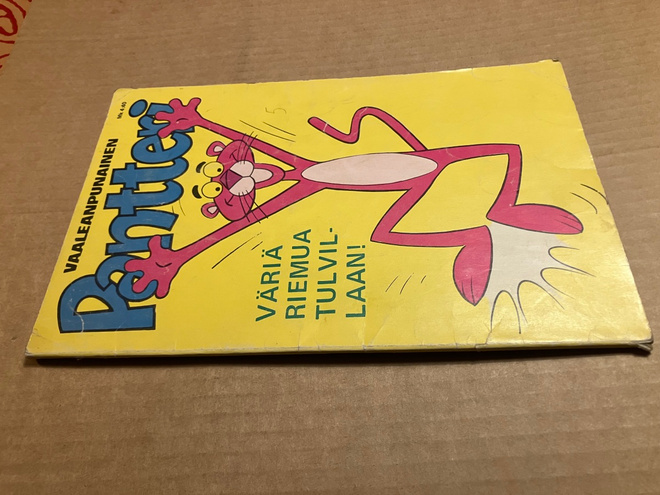 VAALEANPUNAINEN PANTTERI ALBUMI 1973