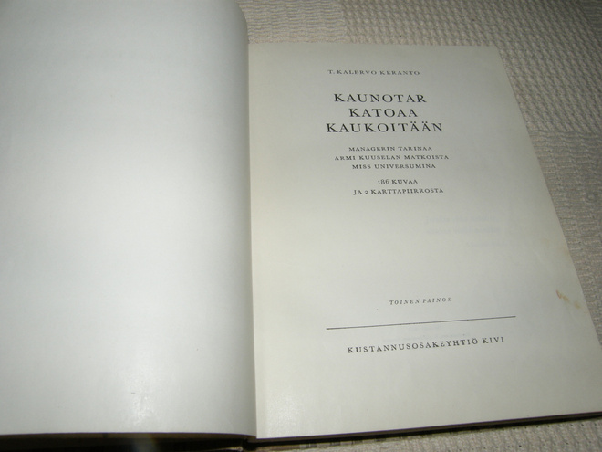Keranto Kaunotar katoaa Kaukoitään
