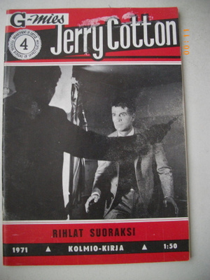 Jerry Cotton 4/1971: Rihlat suoraksi (21.5)