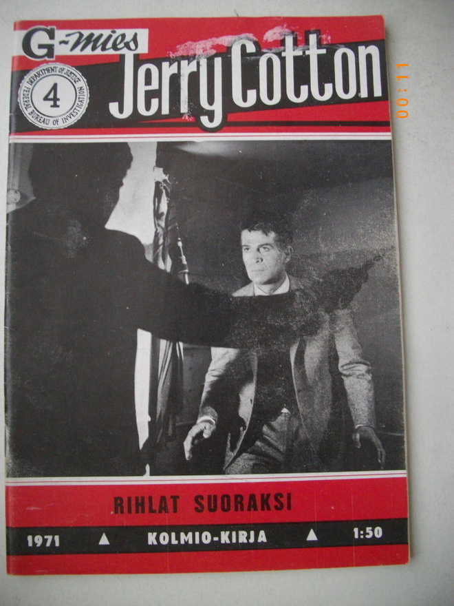 Jerry Cotton 4/1971: Rihlat suoraksi (21.5)