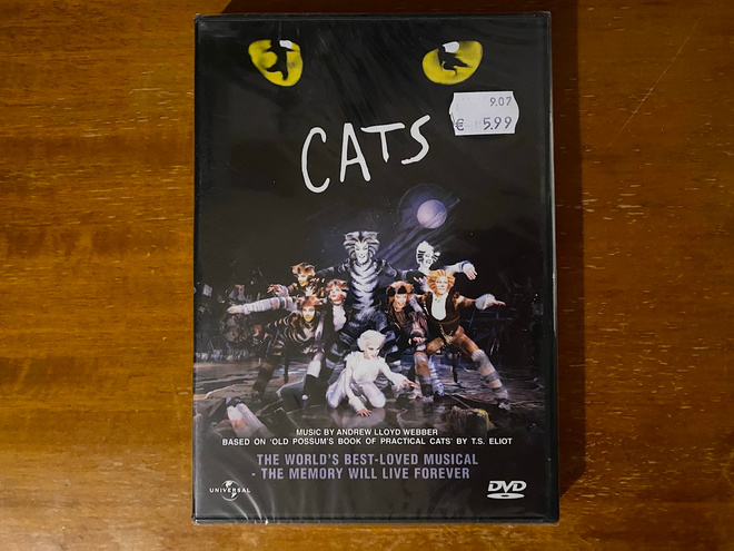 Cats musikaali musical DVD
