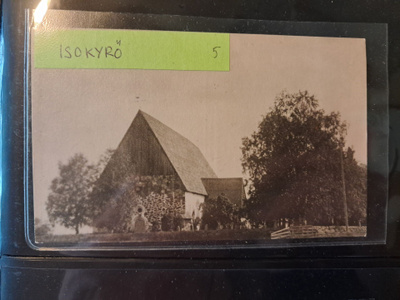 Isokyrö, kulkematon vanha kortti.