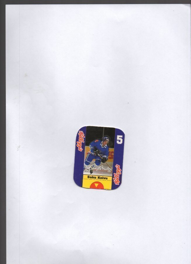Jääkiekko Kellogg's n:o 5 Saku Koivu