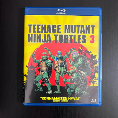 Teenage Mutant Ninja Turtles 3 - Suomijulkaisu Blu-ray