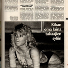 Hymy n:o 10 1992 Kikka. Kike Elomaa rohkeana. Hymytyttö ehdo - pikkukuva 3