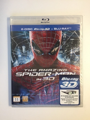 The Amazing Spider-Man (Blu-ray 3D + Blu-ray) 2011 (UUSI)