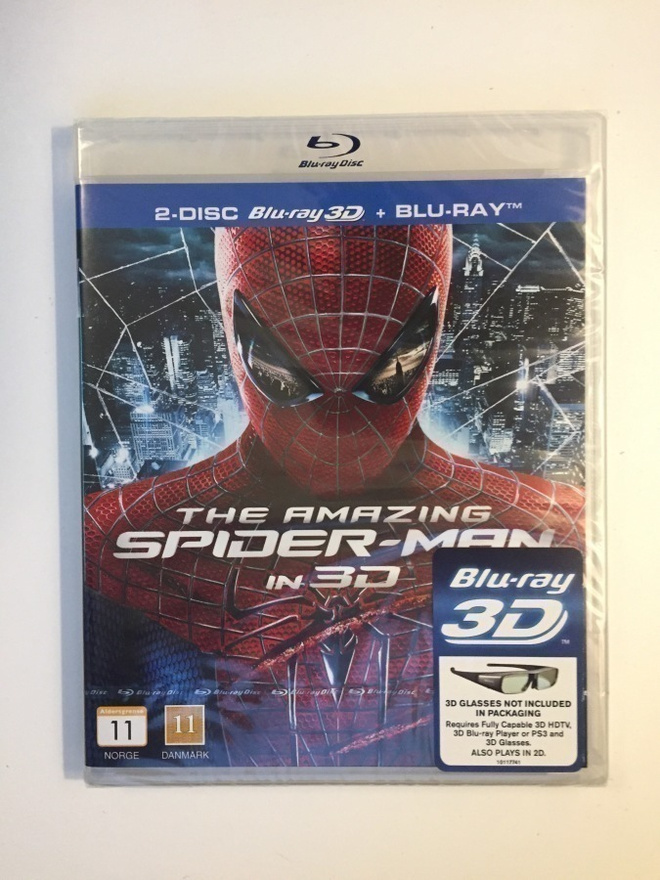 The Amazing Spider-Man (Blu-ray 3D + Blu-ray) 2011 (UUSI)