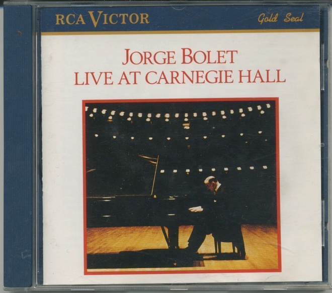 JORGE BOLET - Live / CHOPIN: Preludit ym. – RCA RI CD 1988