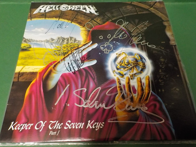 HELLOWEEN - KEEPER OF THE SEVEN KEYS PART I LP NIMMAREILLA