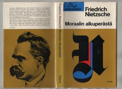 Nietzsche: Moraalin alkuperästä, Otava 1969, 1.p., skp., K3