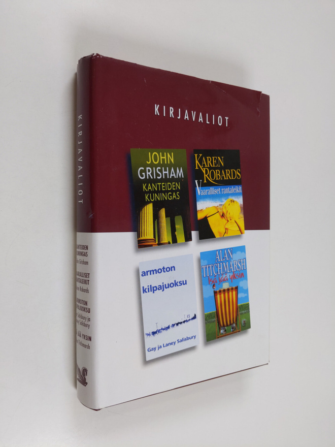 Kirjavaliot : Grisham, John : Kanteiden kuningas ; Robard...
