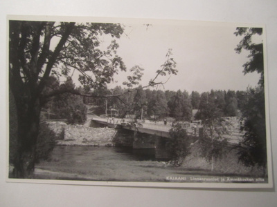VANHA Postikortti Kajaani 1950-l  Alkup.Mallikappale