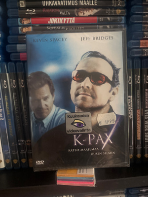 (Uusi) K-pax (2001) suomijulkaisu