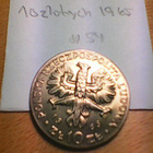 Puola 10 zlotych 1965, km#54 - pikkukuva 1