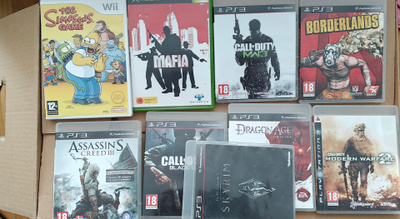 Myydään PS3, Wii ja XBox pelejä